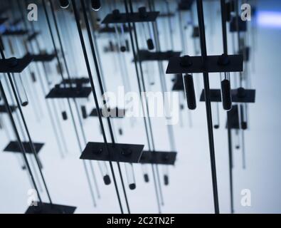 Many test tubes with samples, closeup. Laboratory glassware Stock Photo ...
