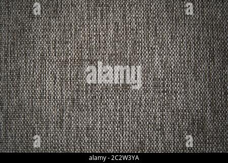 Grey Fabric Texture, Background. Gray textile texture with vignette. Stock Photo