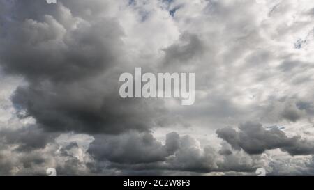 Dramatic cloudy sky Stock Photo