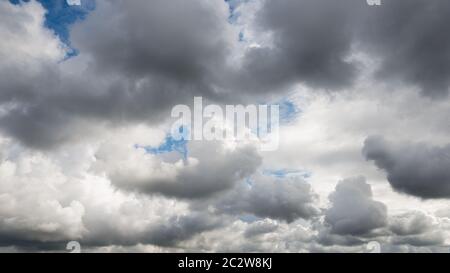 Dramatic cloudy sky Stock Photo