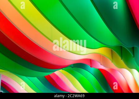 Background with many multicolored stripes Stock Photo
