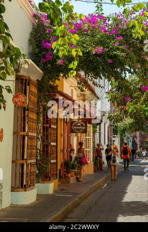 Cartagena das Indias, Bolivar, Colombia. Stock Photo