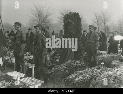 Hitler Youth Memorial at the grave of Herbert Norkus Heinrich Hoffmann Photographs 1933 Adolf Hitler's official photographer, and a Nazi politician and publisher, who was a member of Hitler's intimate circle. Stock Photo