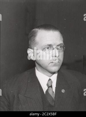 Portraits Heinrich Hoffmann Photographs 1933 Adolf Hitler's official photographer, and a Nazi politician and publisher, who was a member of Hitler's intimate circle. Stock Photo