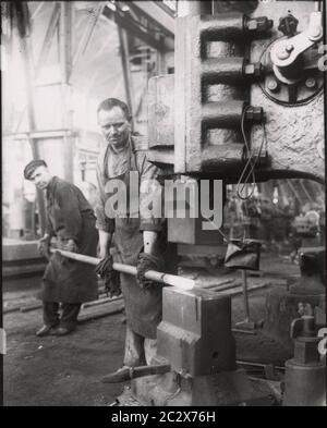 Iron Works At The Krupp Works In Essen Heinrich Hoffmann Photographs 