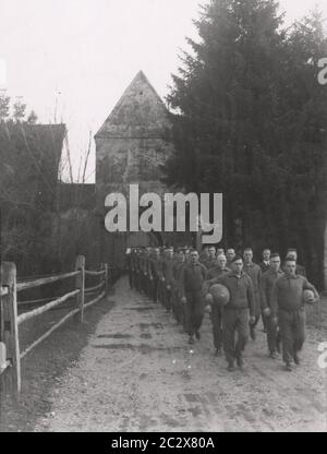 School and school operations at a SA driving school Heinrich Hoffmann Photographs 1933 Adolf Hitler's official photographer, and a Nazi politician and publisher, who was a member of Hitler's intimate circle. Stock Photo