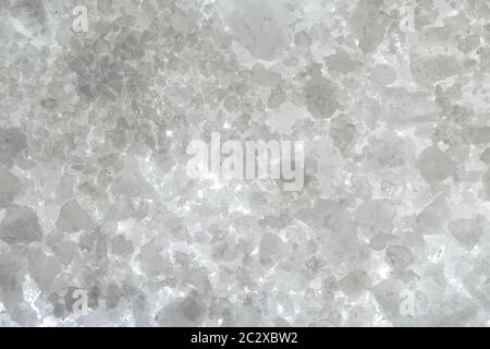 Macro Shot Of Bath Sea Salt Cristals On White Background Wiht Copy 