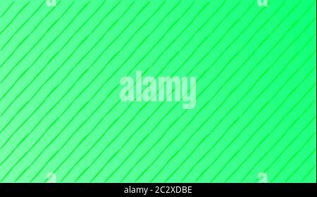 abstract background with diagonal green cartoon lines Stock Photo