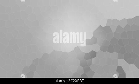 Gray modern bright blurred abstract polygonal mosaic background. low poly Geometric texture background in origami style. 2d Illustration crystal techn Stock Photo