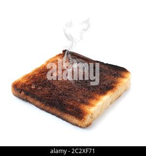 Burnt Toast Stock Photo