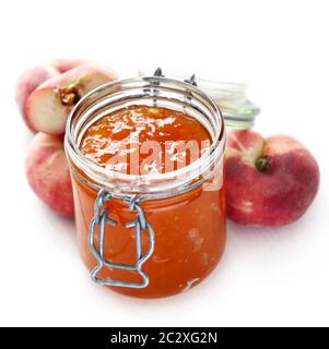 Peach Jam Stock Photo