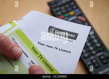 UK Television TV Licence