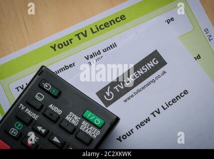 UK Television TV Licence