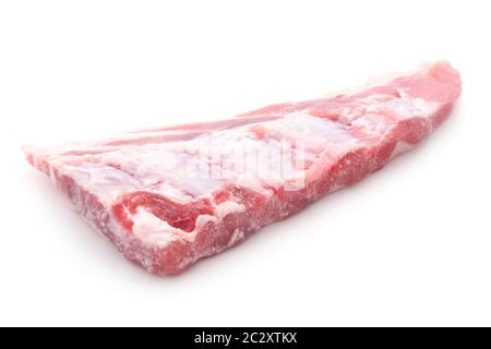 Raw Spare Ribs Stock Photo