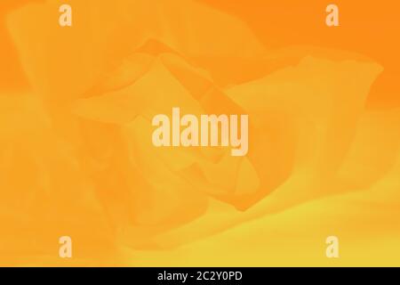 Orange yellow background, abstract blurred background, wrapping soft paper Stock Photo