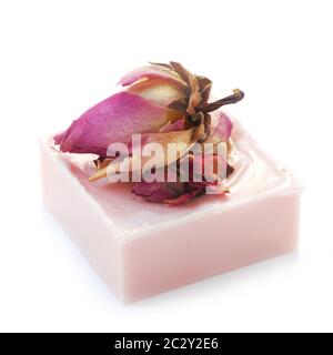 Rose Soap Stock Photo