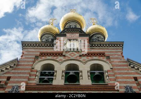 Alexander Nevsky Church in the city of Copenhagen, Denmark Stock Photo