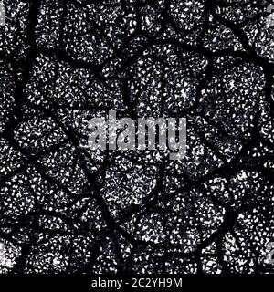 Black and White Dark Abstract Texture Stock Photo