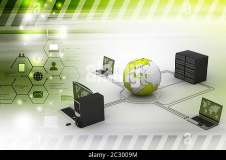 computer network wallpaper