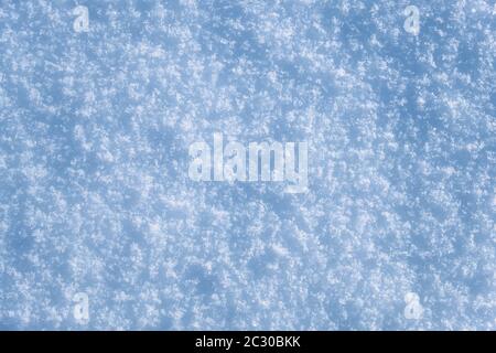 Snow texture. Natural winter background Stock Photo