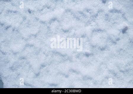 Snow texture. Natural winter background Stock Photo
