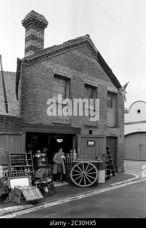 AJAXNETPHOTO. 3RD AUGUST, 1968. SOUTHSEA, PORTSMOUTH, ENGLAND. - BRIC-A-BRAC - ON A CORNER OF WILTON PLACE, NORTH OF MARMION ROAD, SOUTHSEA.PHOTO:JONATHAN EASTLAND/AJAX REF:3568168 33 37A Stock Photo