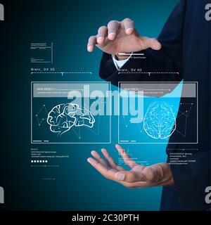 Man with medical concept Stock Photo