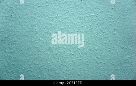 Close-up of a turquoise colored ingrain wallpaper. Stock Photo