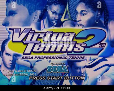 Virtua Tennis 2 – SEGA Dreamcast – Complet – PAL – Bon état