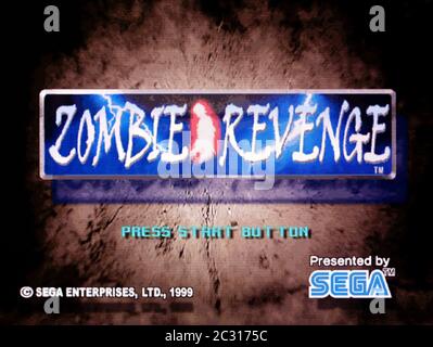 Zombie Revenge - Sega Dreamcast Videogame - Editorial use only Stock Photo