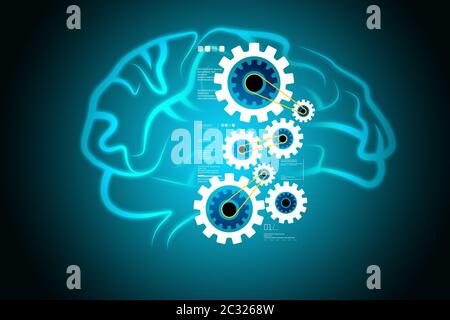 Human mind concept Stock Photo