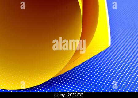 curled hard paper image of a Stock Photo