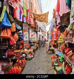 Sreet market in Granada, Spain Stock Photo