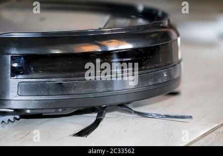 Maid service for in between, details of a vacuum cleaner Stock Photo