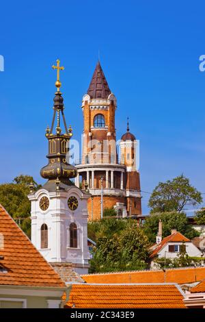 Gardos Tower in Zemun - Belgrade Serbia Stock Photo