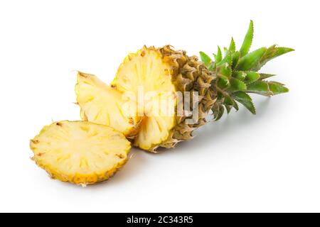 Ripe pineapple Stock Photo