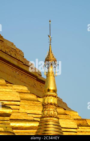 Shwedagon Pagoda. Myanmar (Burma). Yangon (Rangoon) Stock Photo