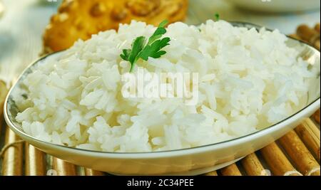 Kenyan Wali wa Nazi Stock Photo