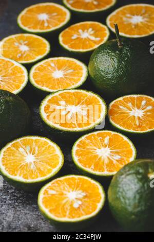 King mandarin fruit Stock Photo