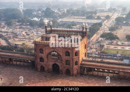 jama masjid eastern gate Stock Photo