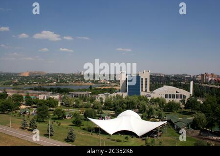 View on Donetsk city Stock Photo