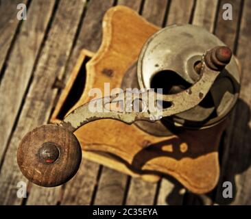 Coffee Grinder Stock Photo