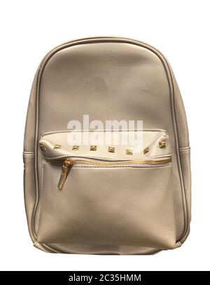 isolated on white background Backpack Bag Stock Photo