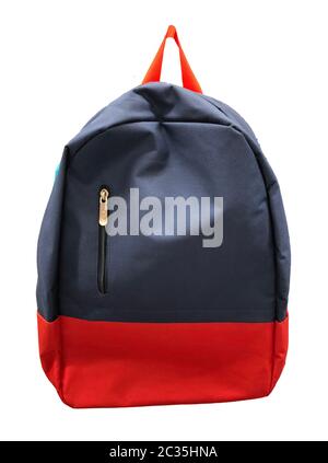 isolated on white background Backpack Bag Stock Photo