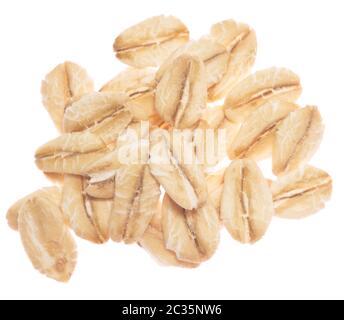 Oat flakes Stock Photo