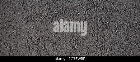 black tarmac texture useful as a background Stock Photo