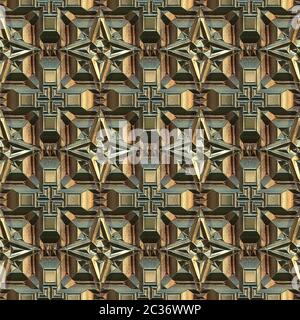 seamless repeating pattern tile of interessting embossed texture