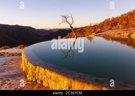 Hierve el Agua Stock Photo