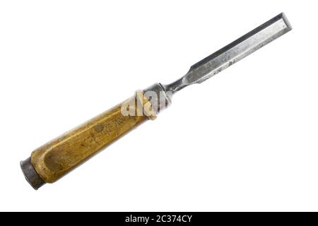 Old rustic gouge Stock Photo