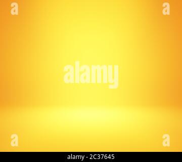 yellow and orange gradient abstract background rendering for display or montage your products by sedat seven Stock Photo